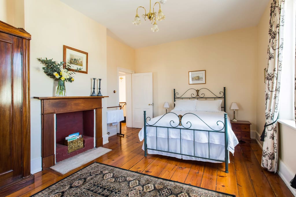 York apartment master bedroom