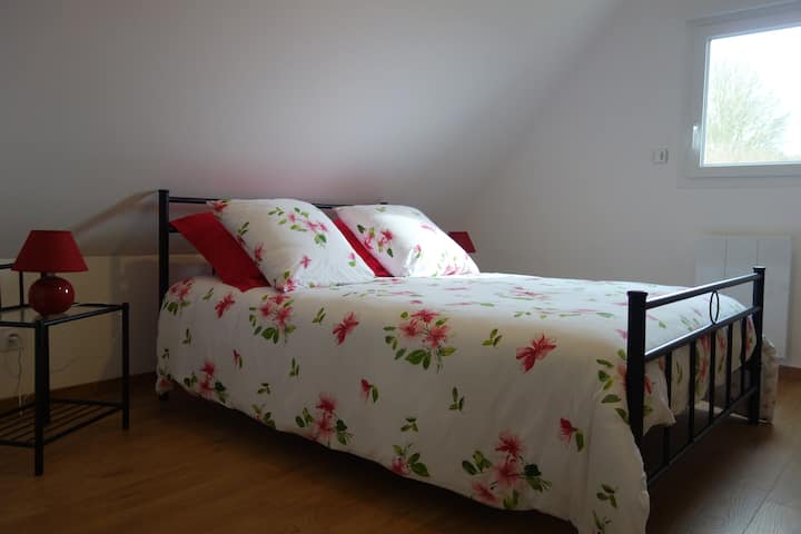 Habitación N°1 arriba (cama de pareja)
