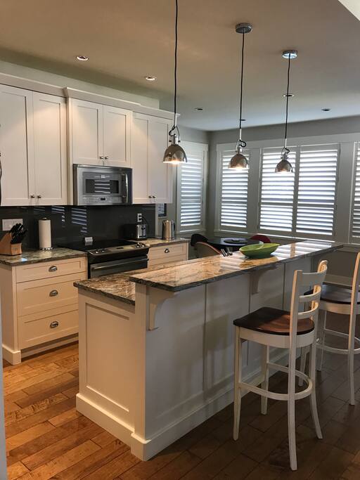 Lovely open kitchen with Large Island