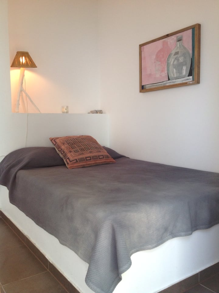 רצפת גינה בחדר השינה