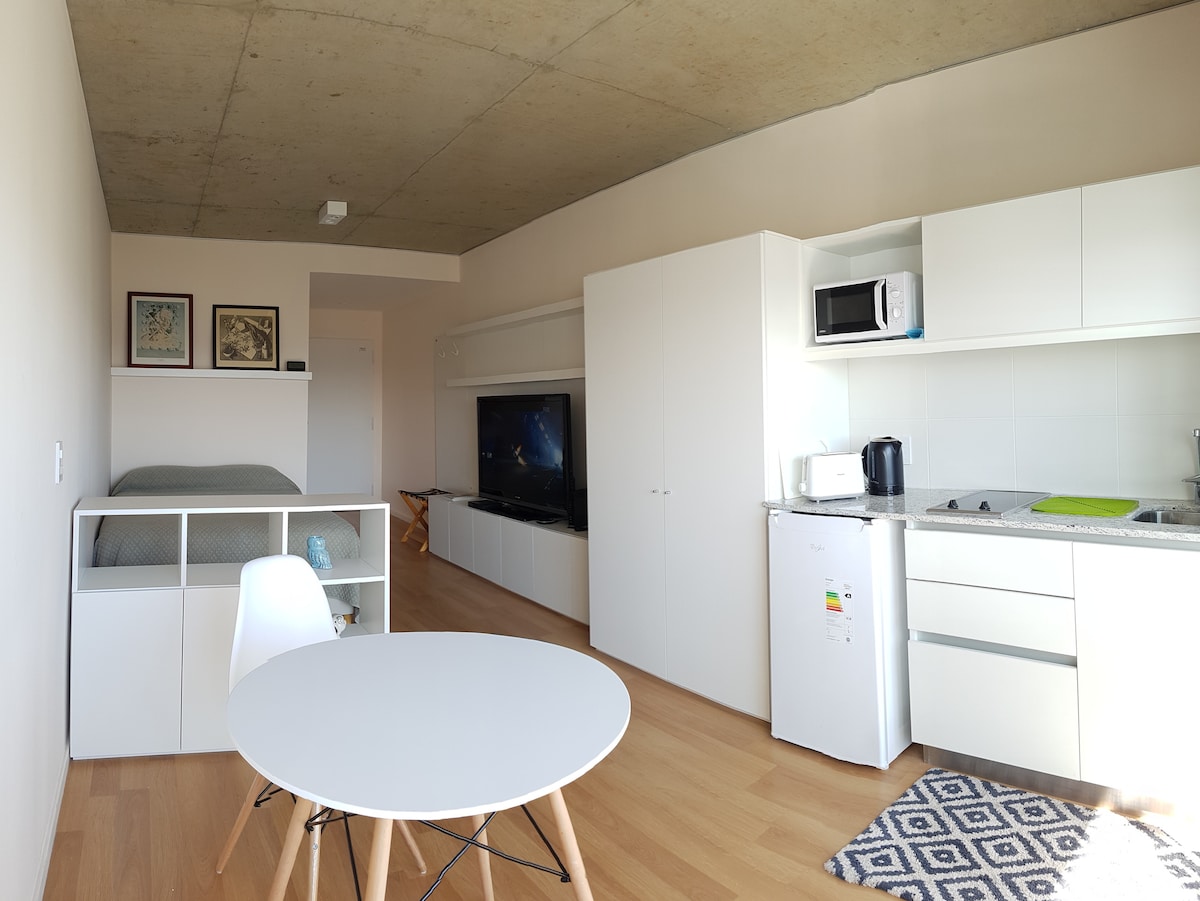 Departamento monoambiente amoblado en Chacarita