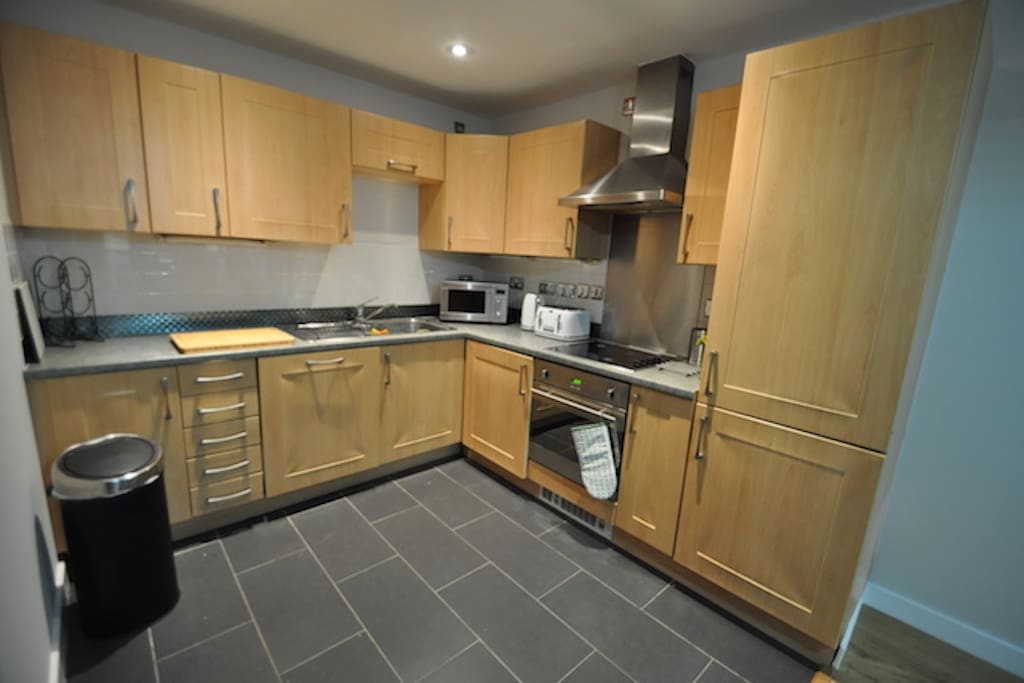 Fully equipped kitchen
