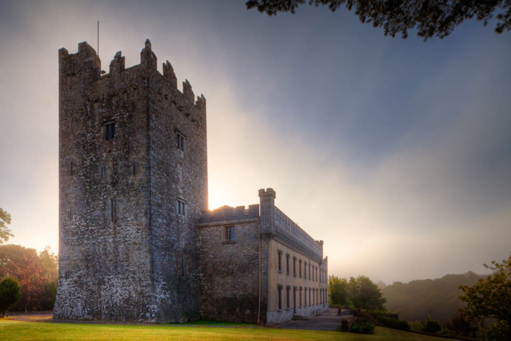 The Castle at dawn.