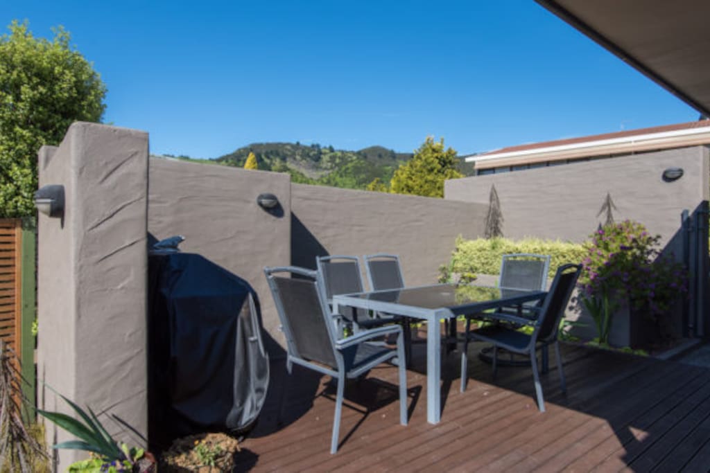 Sheltered outdoor living