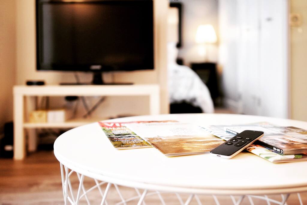 Free WIFI in Room + Shaw Public WIFI Access + Apple TV
