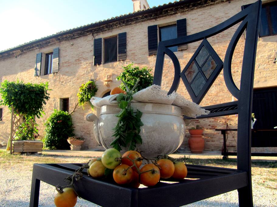 facciata della casa