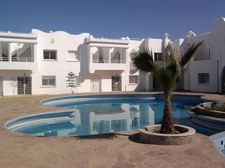 Duplex Piscine, Plage 300 M, Vue Mer, Sidi Bouzid - El Jadida