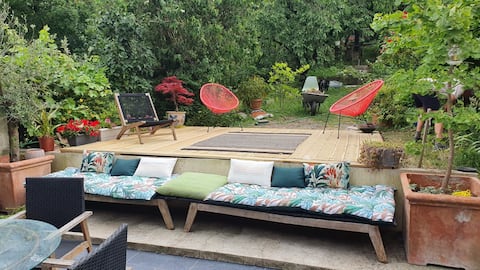 Artist's house near Paris 3 bedrooms