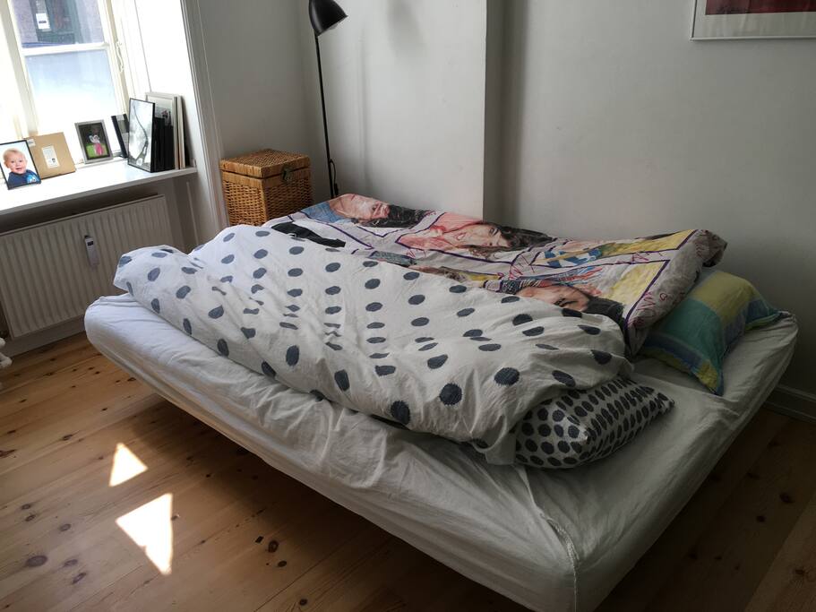 Bunk bed in living room