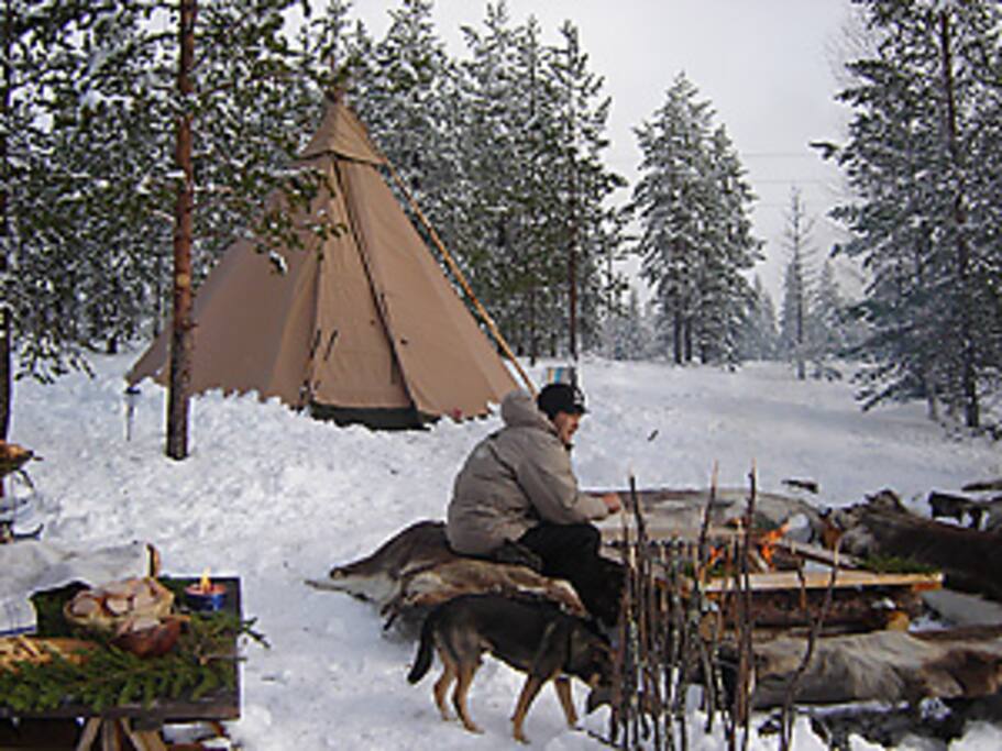 Experience being as close as possible to Swedish wilderness