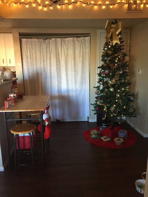 Cozy dining area