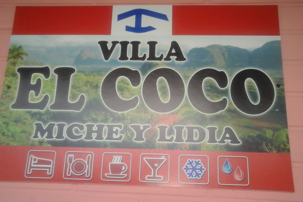 El cartel de la casa