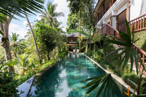 Ubud 4 Bed Room Pool Villa Hideaway