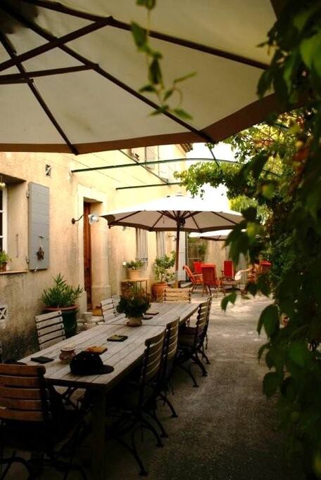 Terrasse maison principale