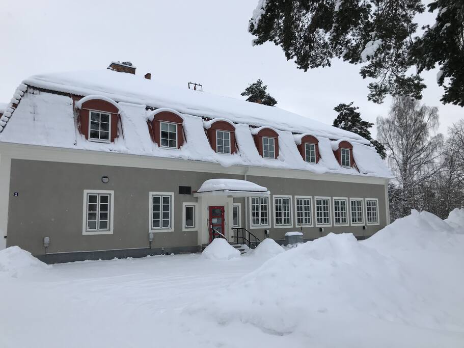 Exterior in winter