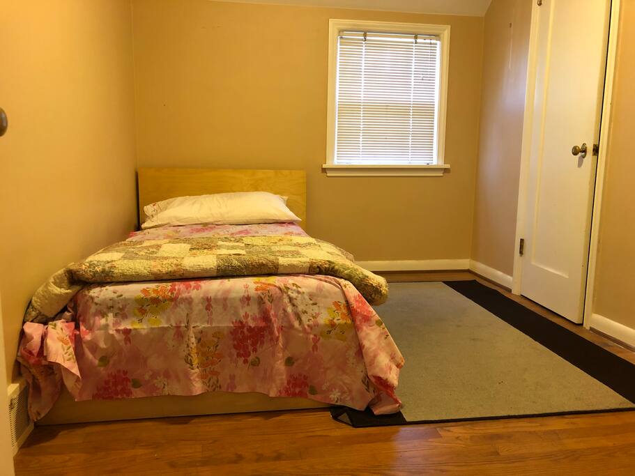 Bedroom 2 with closet and secure door lock