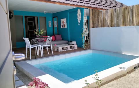 Meno Suite, Private pool, breakfast included.