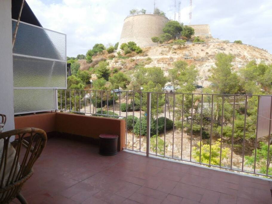 View from the terrace.