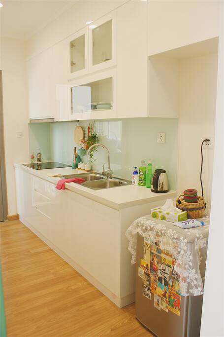 Clean and tidied kitchen