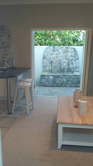 Flat 1: Outside patio (With seating)