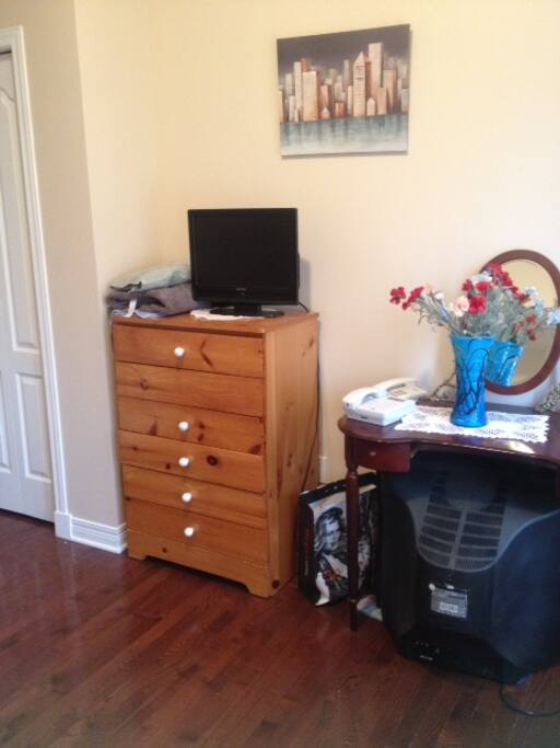 Small flat screen TV