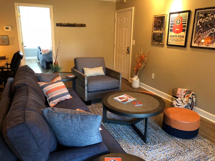 We don't expect you to spend too much time in the condo, but we want you to be comfortable while you are here.