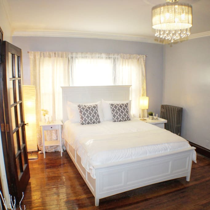 Another view of bed area