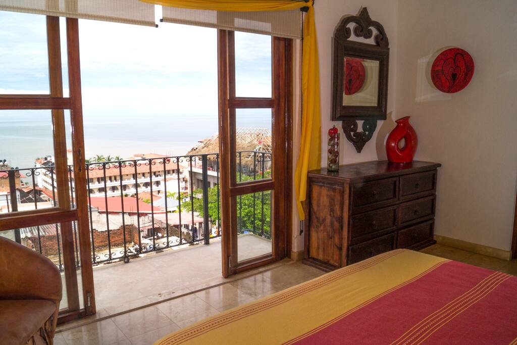 Patio with wonderful view from Master Bedroom