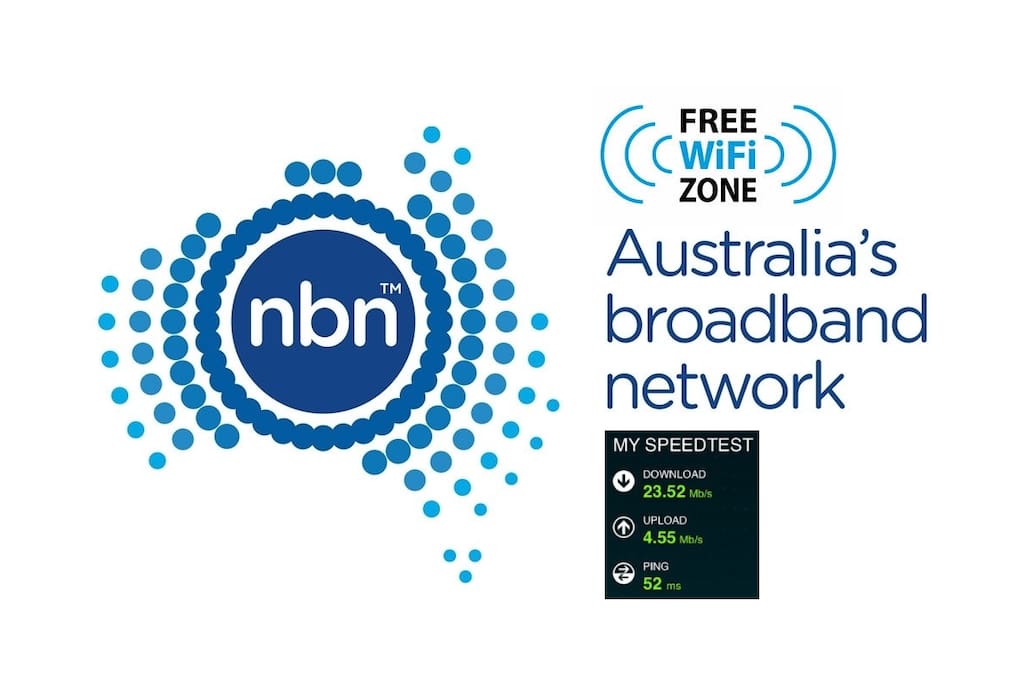 High Speed NBN WiFi
Internet Available