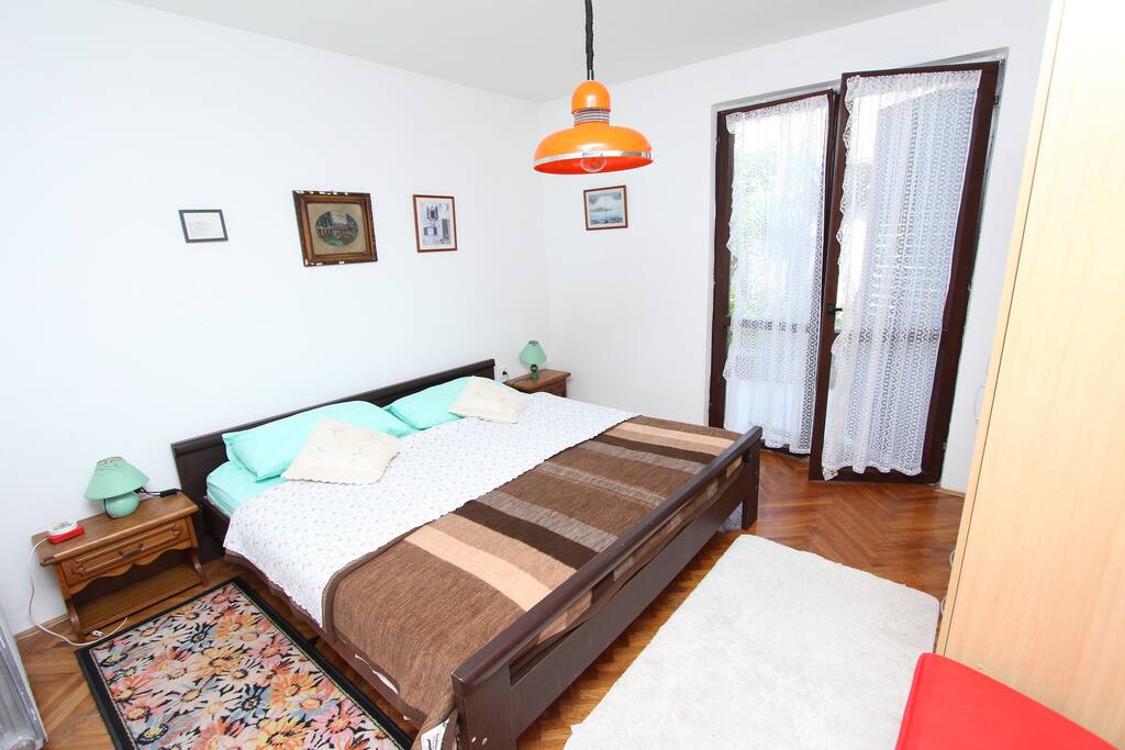The sleeping room