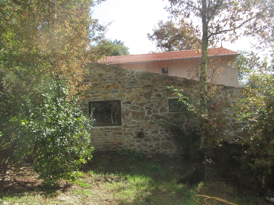 Side of house.