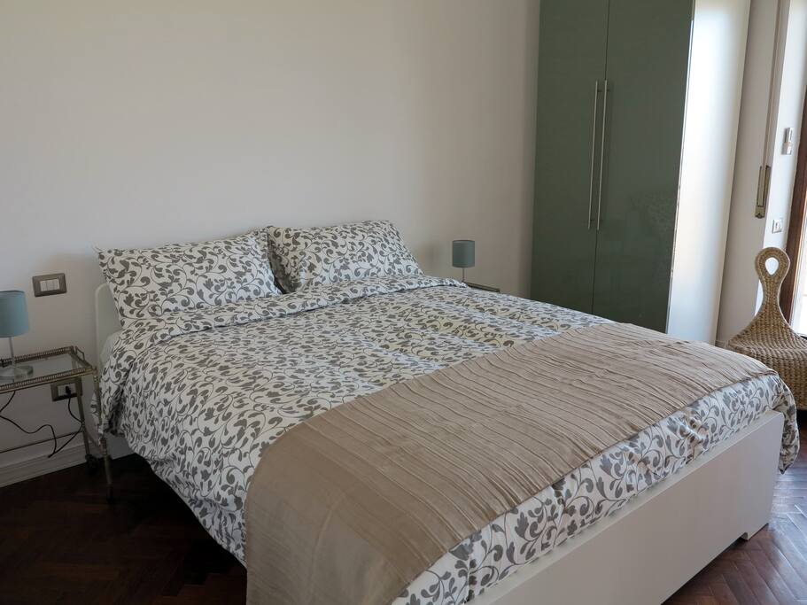 bright and quiet bedroom