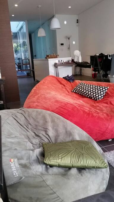 giant bean bags!