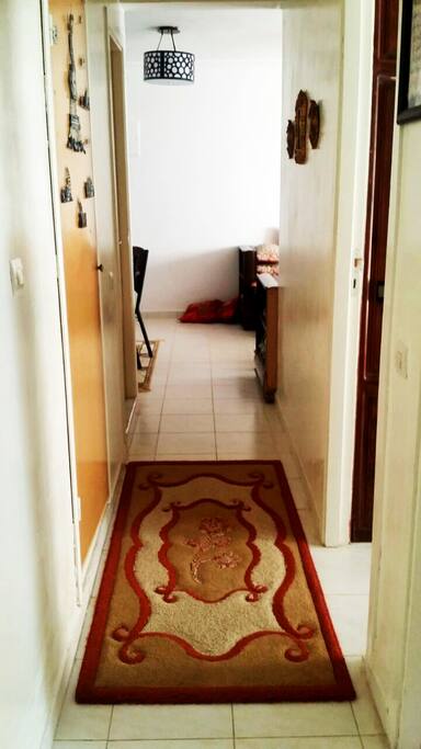 Hallway From The Kitchen Point of View