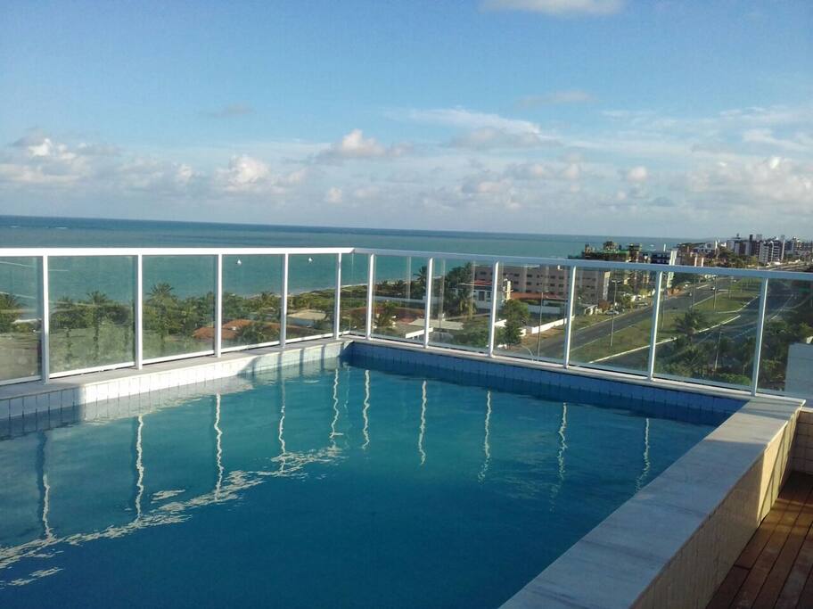 piscina na cobertura
