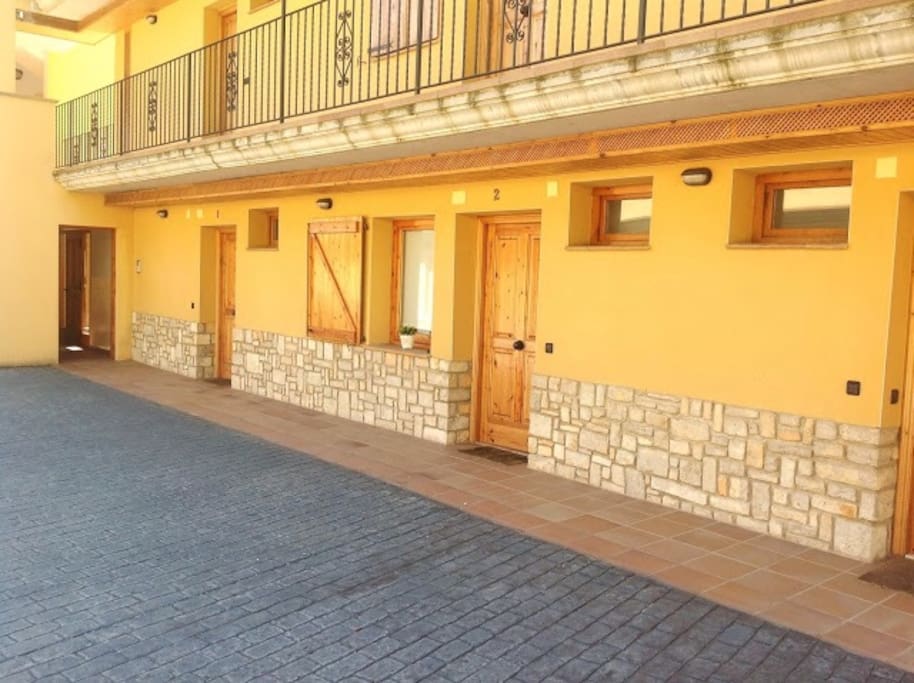 Esta es la entrada de la casa