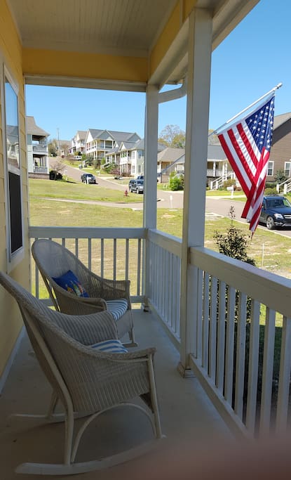 Front porch.