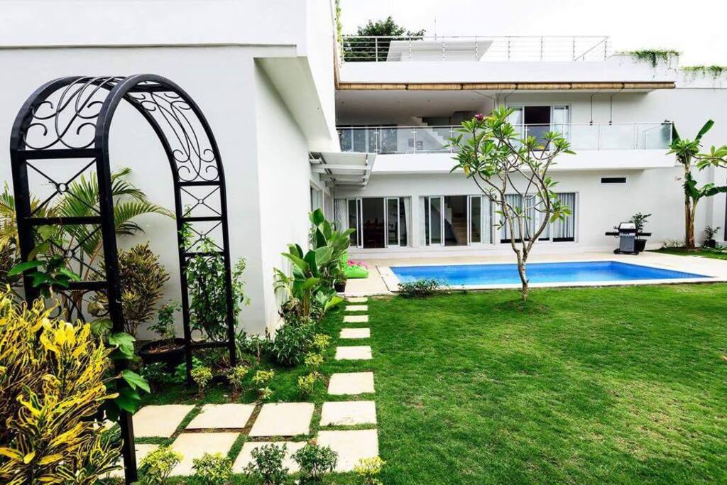 Villa Sayang from other entry