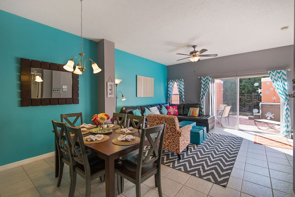 Dining Area and Living Area