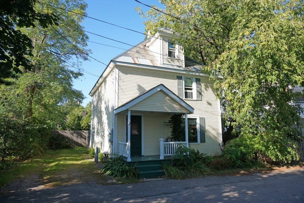 Exterior of entire home. Last house of a dead- end street.