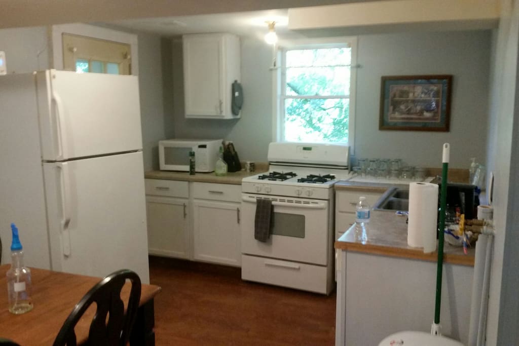 Clean equipped kitchen