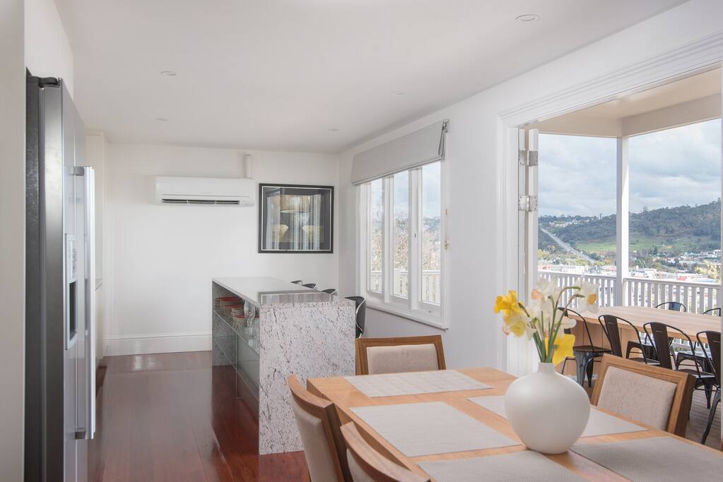 Open plan living area