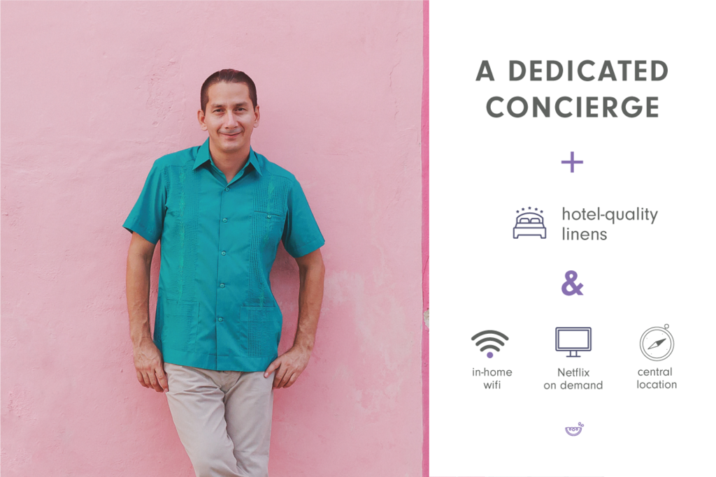 Your dedicated concierge is here to help you settle in