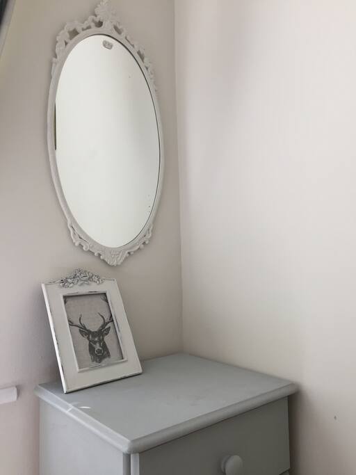 Clothing storage and little mirror