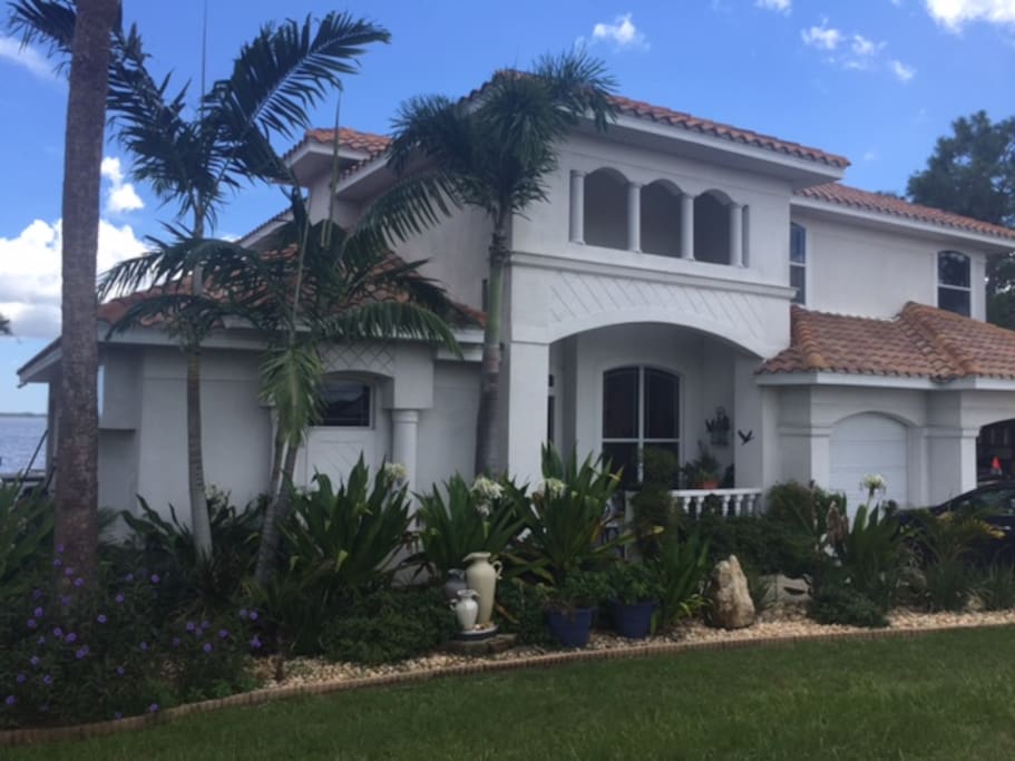 Front of the house