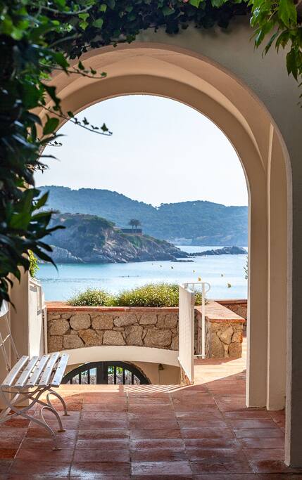 Vista del mar -entrada a "La Caseta"