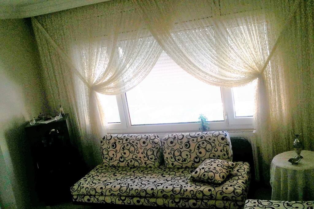Dining Room couch-also can be used bed for 2 person- There is 2 other that used for 1 person bed.