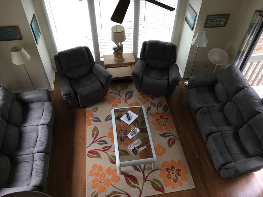 Living room from loft