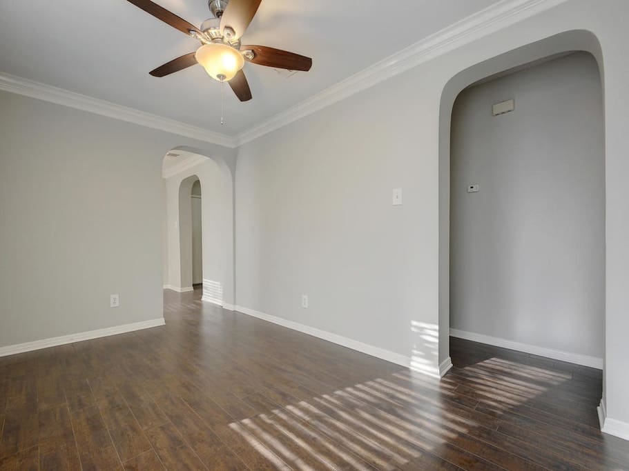 Fresh paint and new floors throughout.