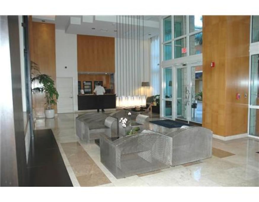 Building lobby